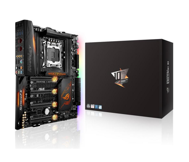 ASUS RAMPAGE V EDITION 10 (X99 4xPCI-E DDR4) - 314173 - zdjęcie